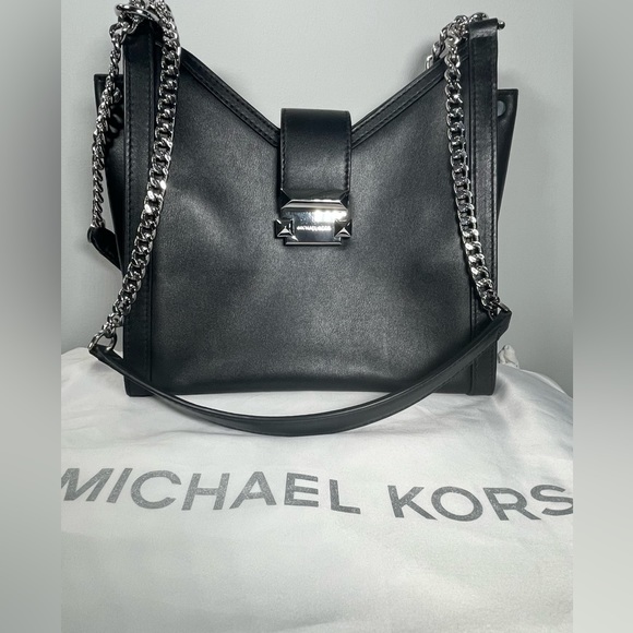 Michael Kors Handbags - MICHAEL KORS - Whitney Small Leather Shoulder Bag